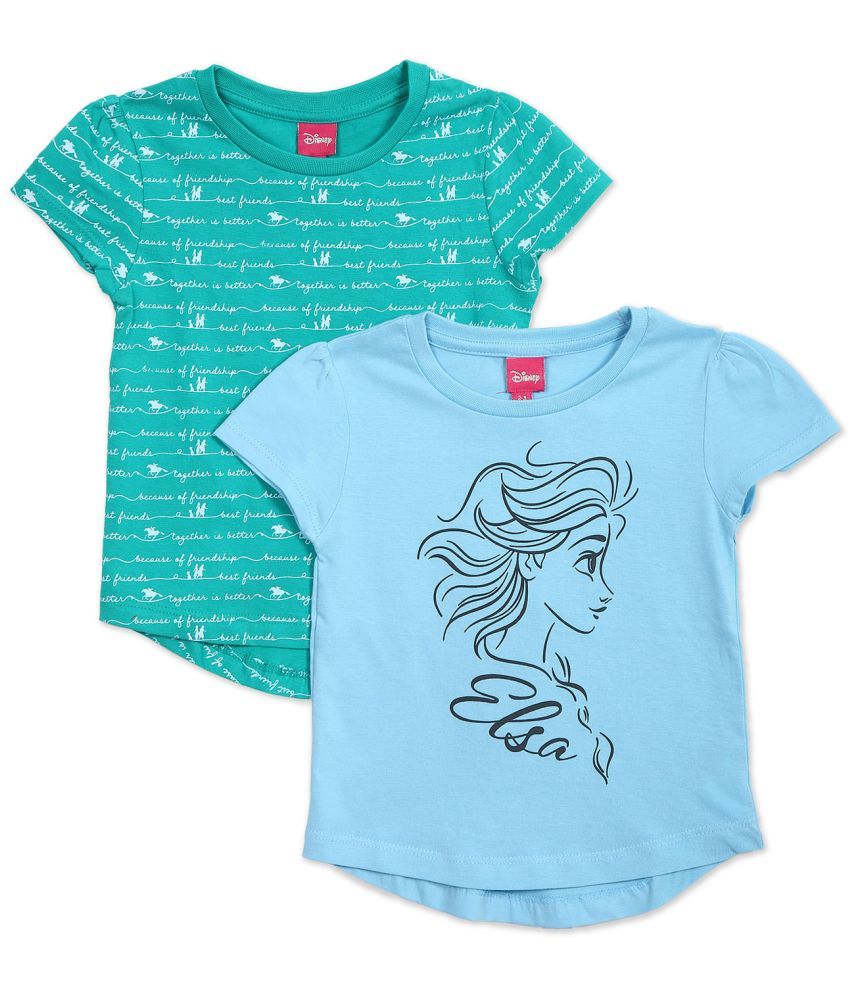     			Colt - Cotton Blend Multi Girls T-Shirt ( Pack of 2 )