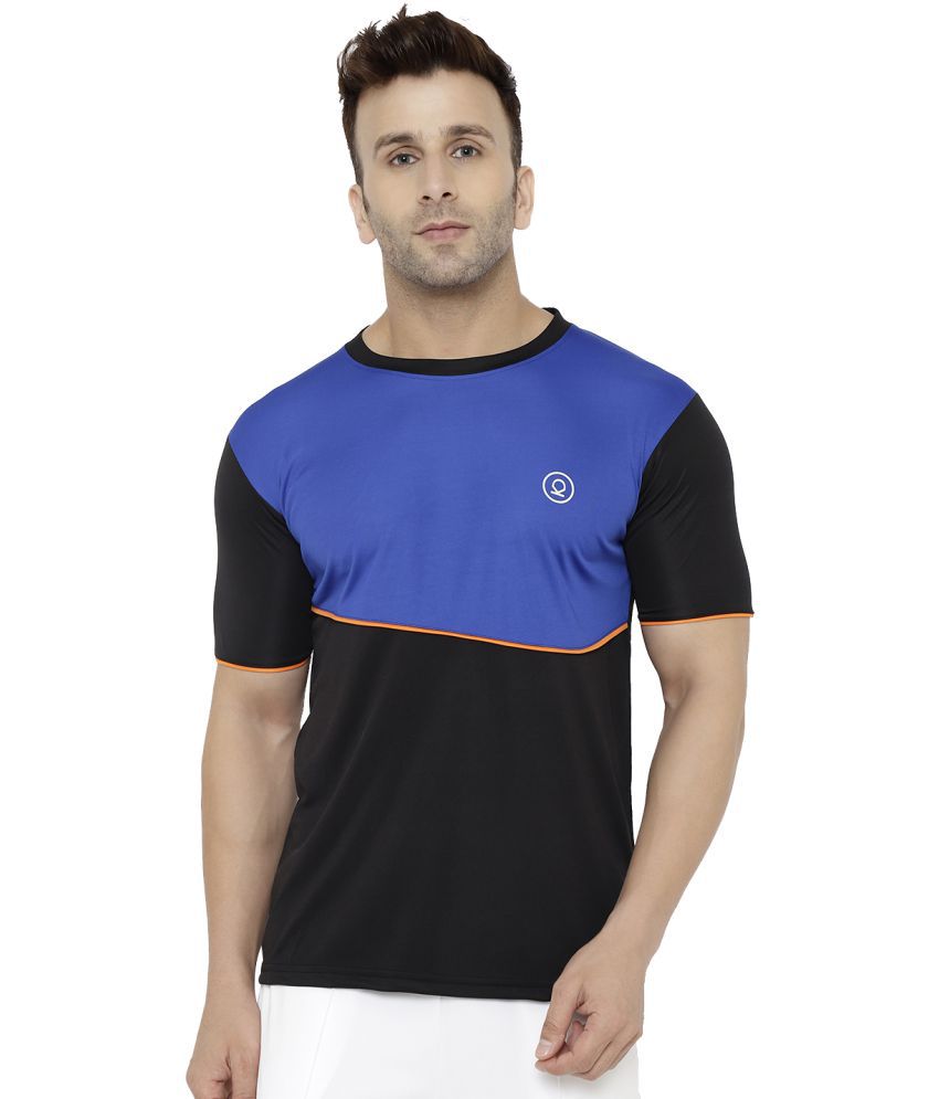     			Chkokko - Polyester Regular Fit Black Men's Sports Polo T-Shirt ( Pack of 1 )