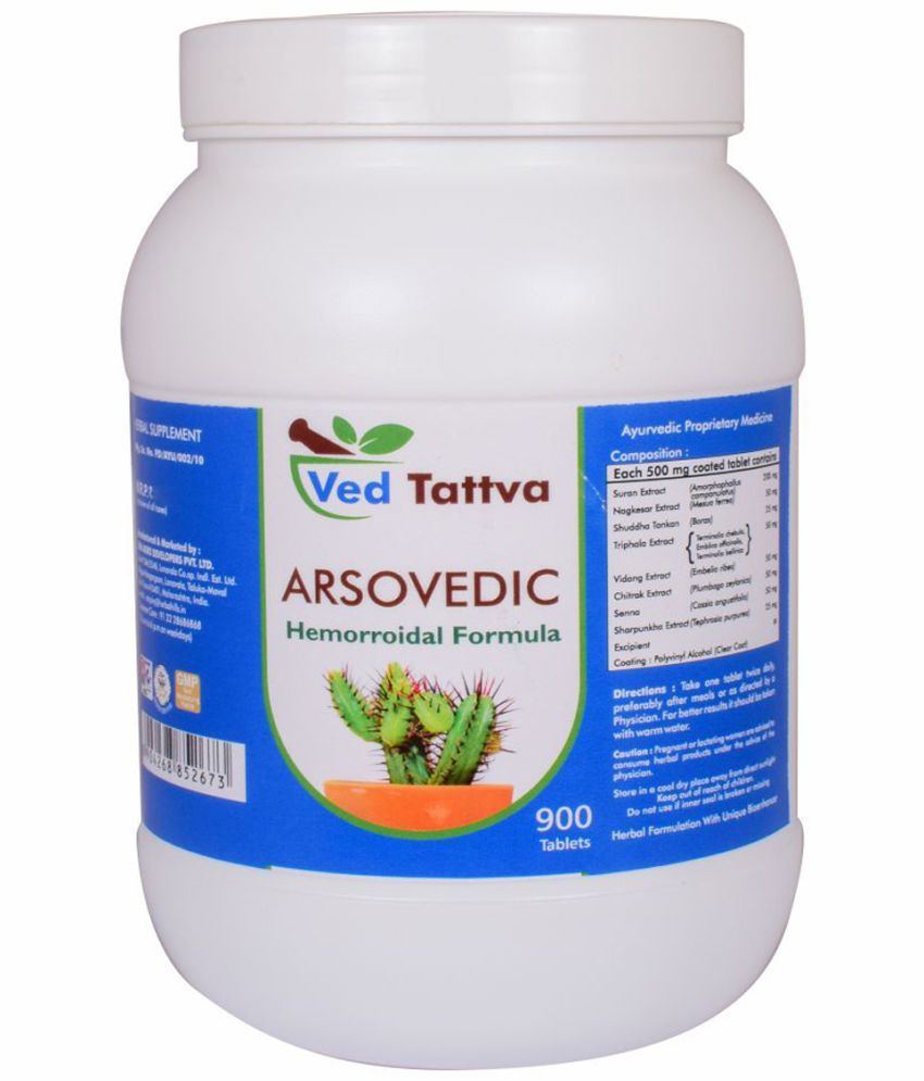     			Ved Tattva ARSOVEDIC Tablet 900 no.s Pack Of 1