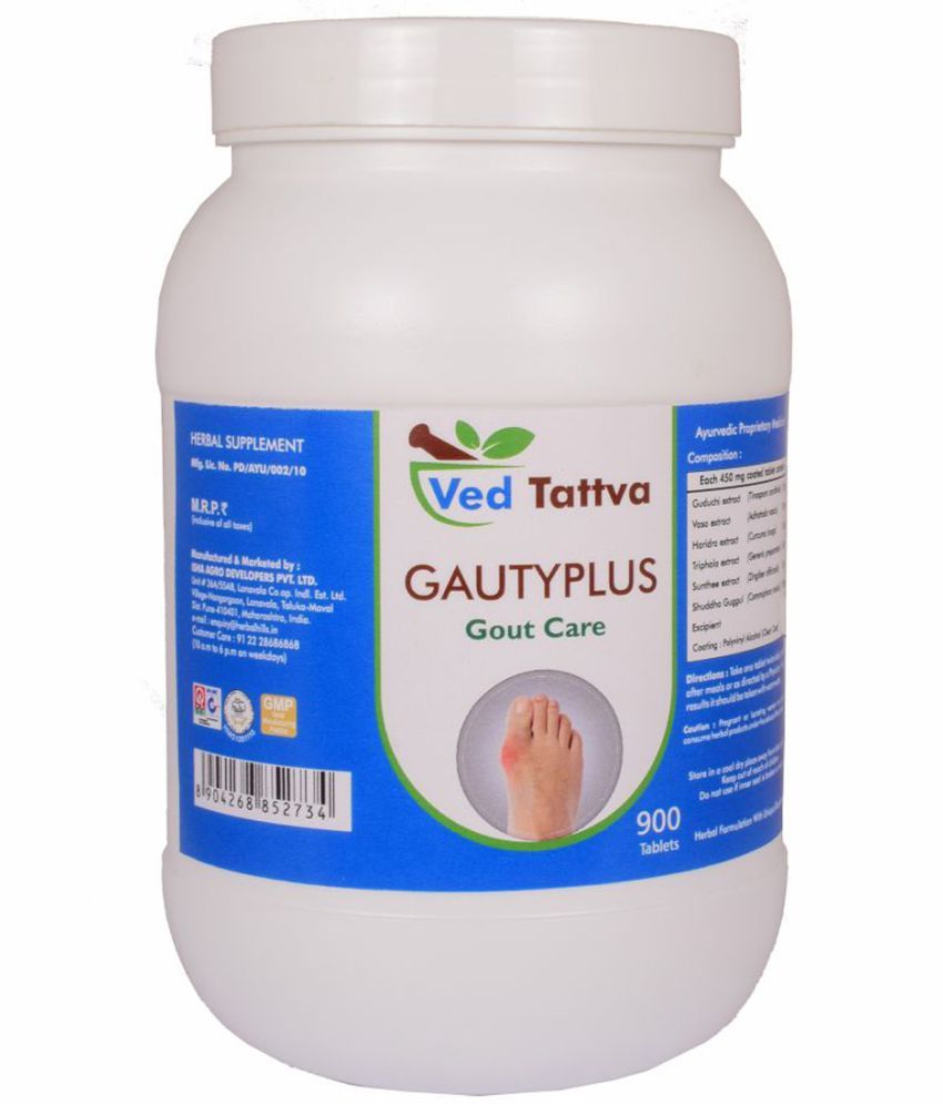     			Ved Tattva Gautyplus Tablet 900 No.S Pack of 1