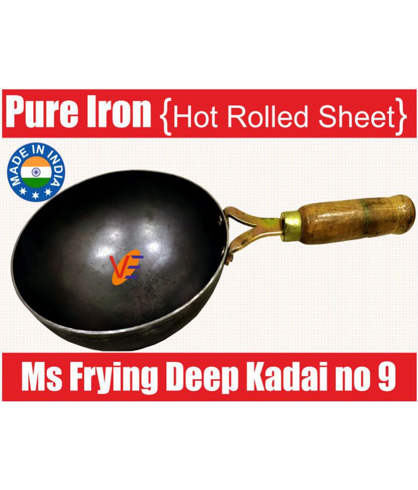     			Veer - Iron Non coated Deep Kadhai 1.25