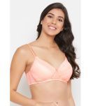 Clovia Nylon Lightly Padded Women's T-Shirt Bra ( Pink )