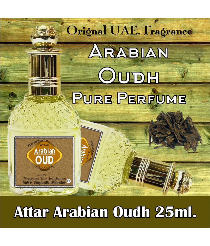     			INDRA SUGANDH BHANDAR - Arabian Oudh Saudi Perfume For Men Attar For Men & Women 25ml Pack Of 1