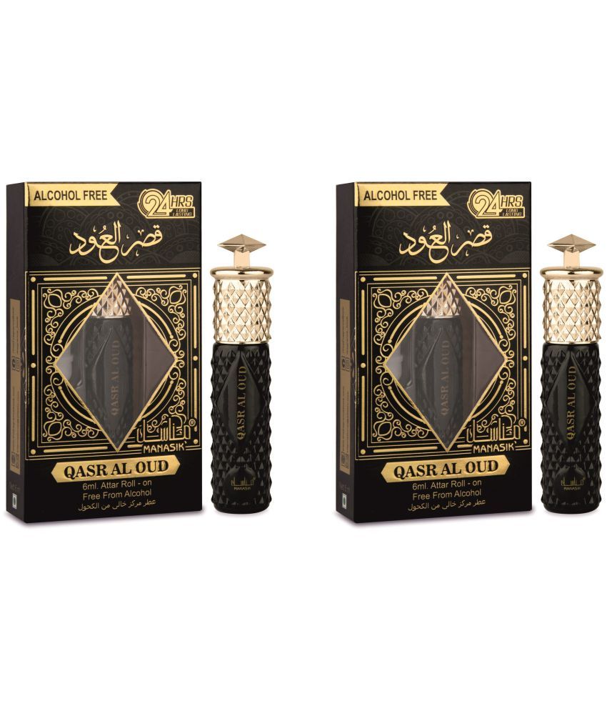 Manasik QASR AL OUD Attar RollOn AlcoholFree Attar Perfume 24