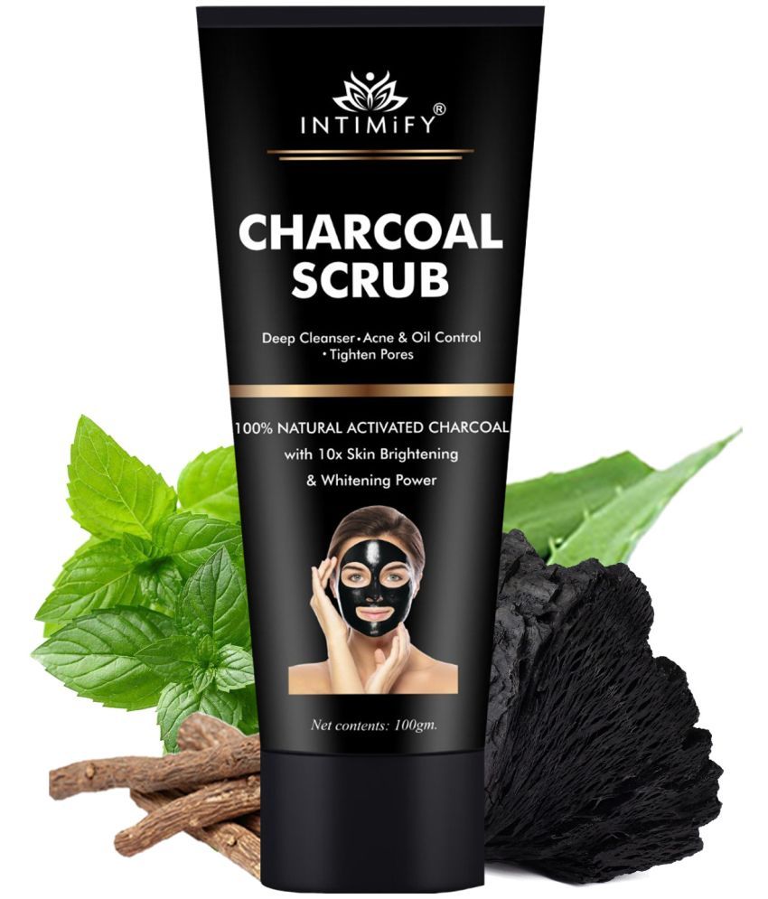     			Intimify Charcoal Peel Off Mask, charcoal peel mask, face masks & peel, blackhead removing cream, peel off mask, 100 gm