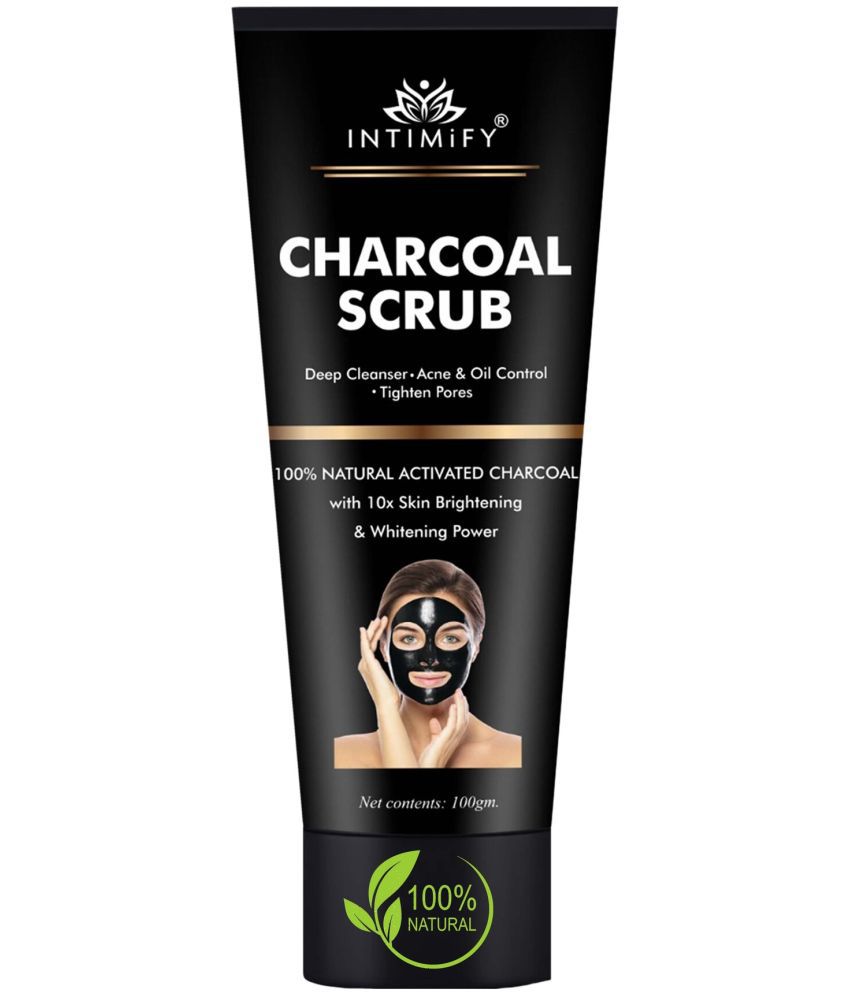     			Intimify Charcoal Peel Off Mask, charcoal peel mask, face masks & peel, blackhead removing, peel off mask, 100 gm