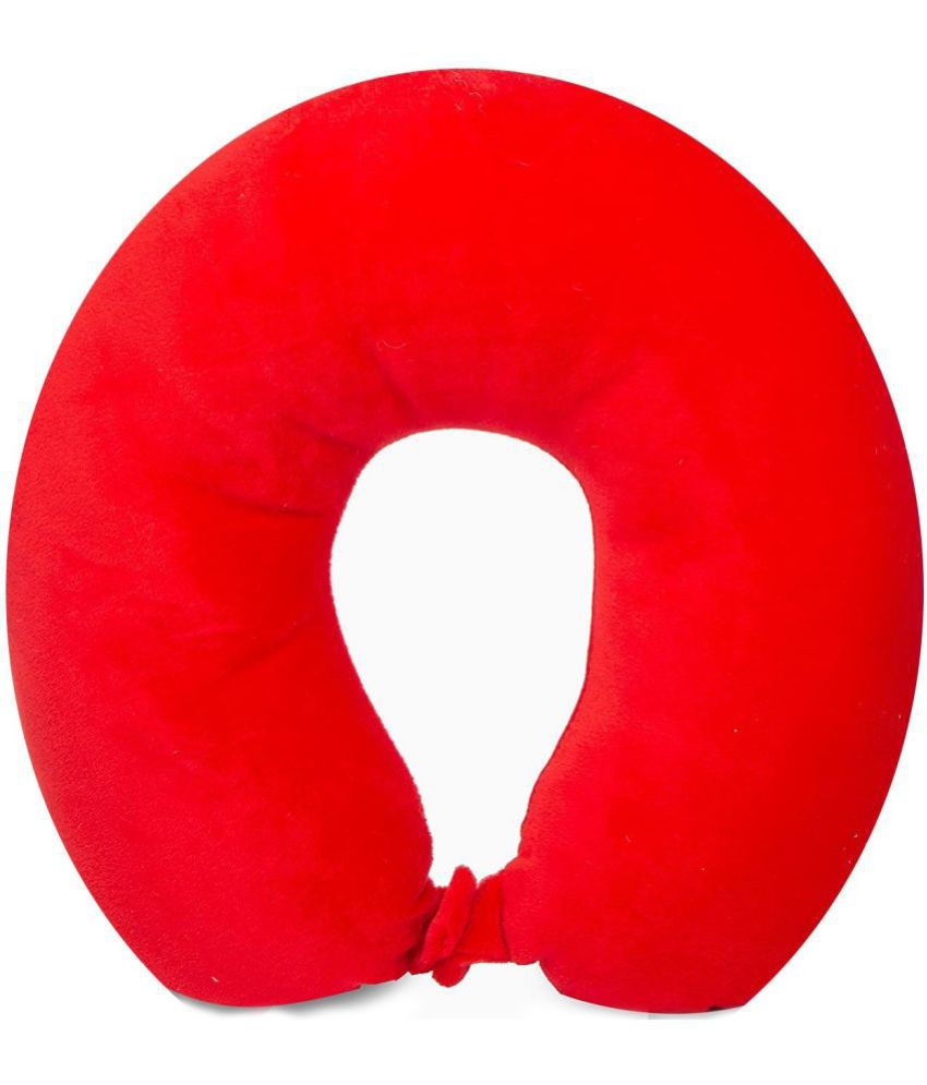     			JUZZII - Red Neck Pillow ( Pack of 1 )