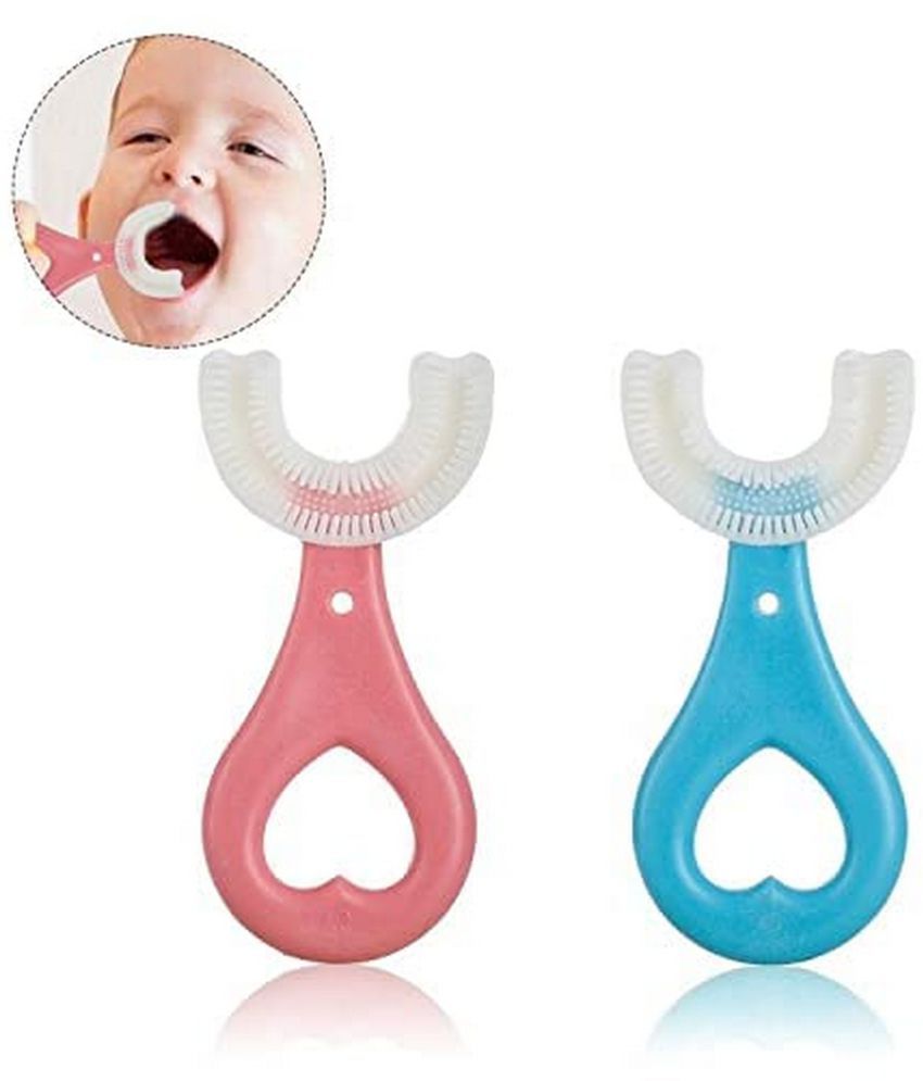 SYON Assorted Silicone Baby Toothbrush ( 1 pcs )