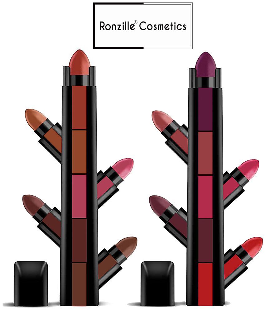     			Ronzille - Matte Multi Lipstick 20