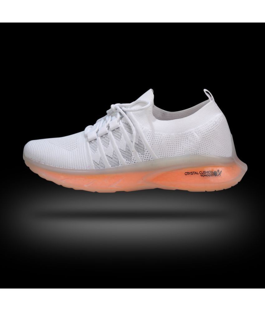 Buy ASIAN White Men's Sports Running Shoes Online at Best Price in