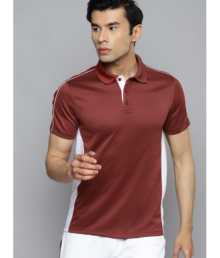     			Alcis - Maroon Polyester Slim Fit Men's Sports Polo T-Shirt ( Pack of 1 )