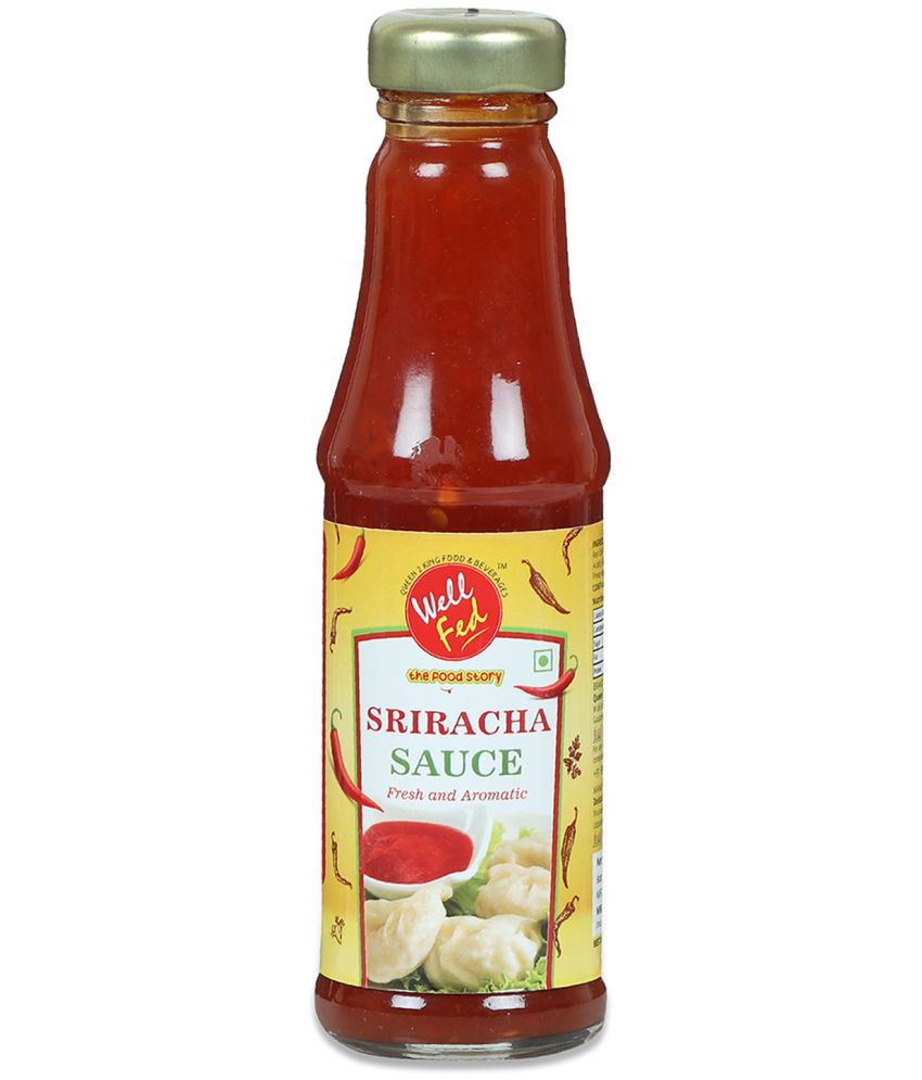     			Wellfed Sriracha Sauce 200 g Pack of 2