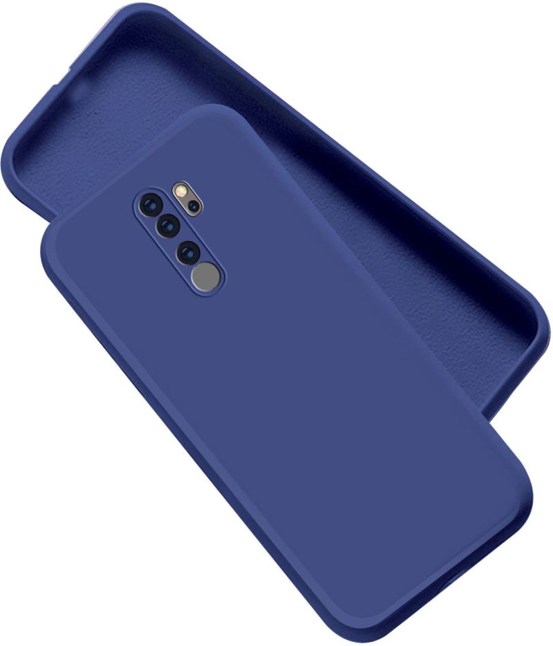     			Artistique - Blue Hybrid Bumper Covers Compatible For XIAOMI REDMI NOTE 8 PRO ( Pack of 1 )