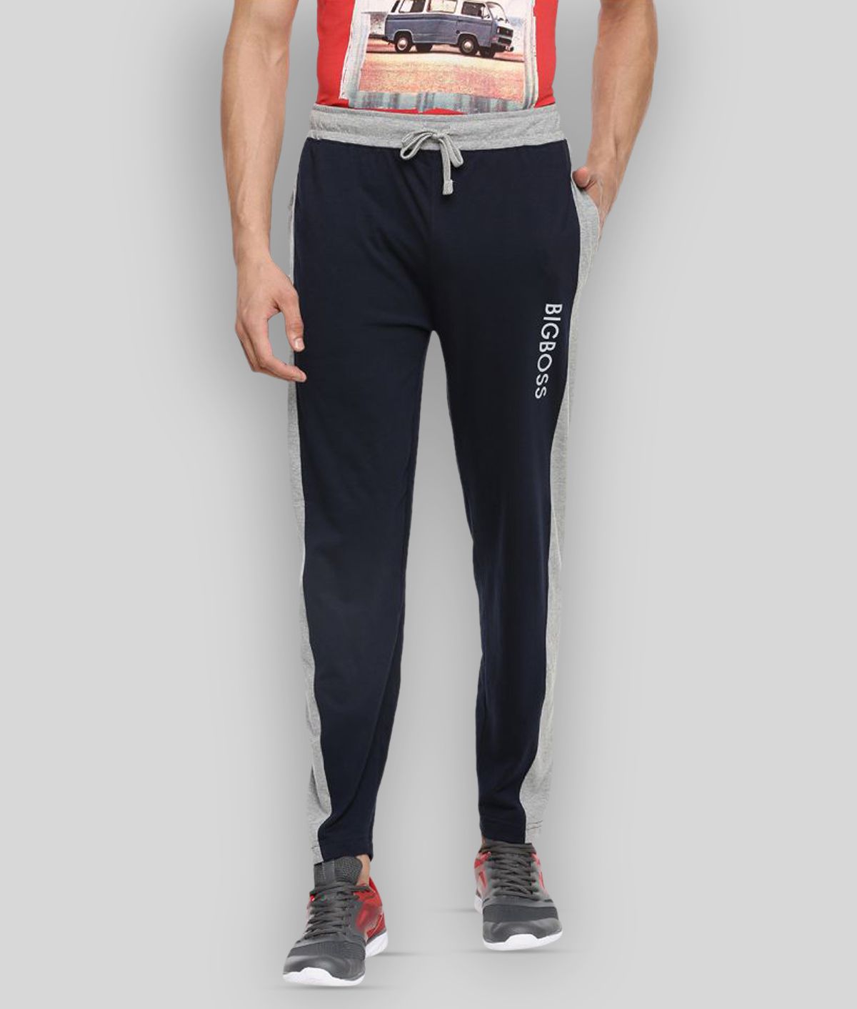    			Dollar - Navy Cotton Men's Trackpants ( Pack of 1 )