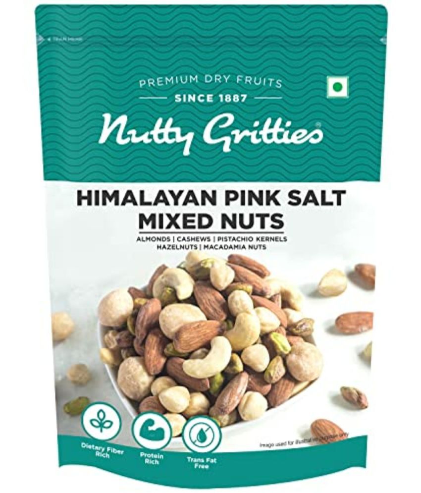     			Nutty Gritties Himalayan Pink Salt Mixed Nuts -200g (Pack of 2)