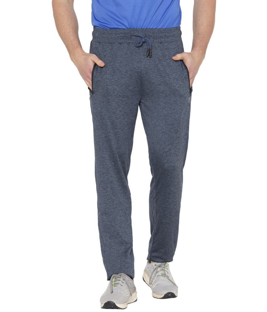     			Bodyactive - Grey Polyester Men's Sports Trackpants ( Pack of 1 )