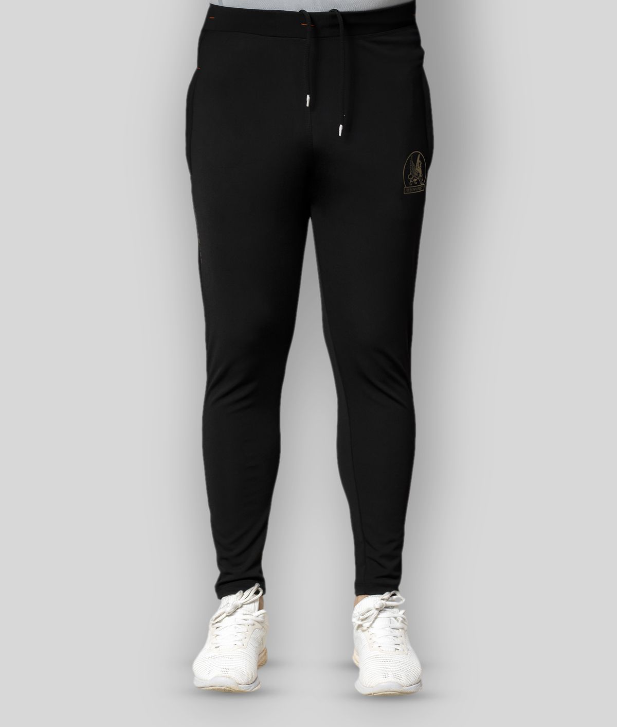     			Fireown Frist - Black Polyester Blend Men's Trackpants ( Pack of 1 )
