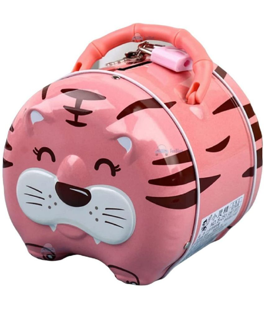     			FunBlast - Metal Pink None Piggy Bank ( Pack of 1 )