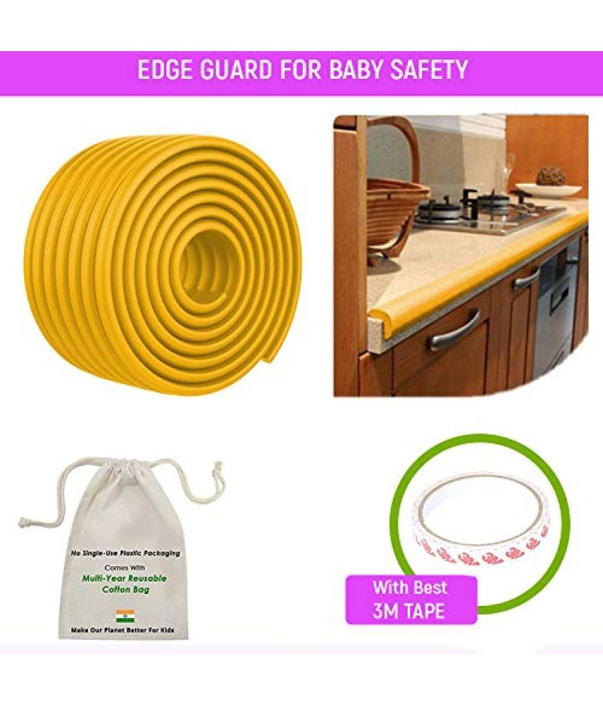 SAFEOKID Yellow Foam Edge Guard ( 1 pcs ) Buy SAFEOKID Yellow Foam