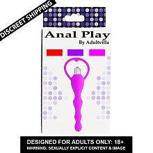 Silicone Anal Vibrator G-spot Stimulate Anal Beads Vibrating Massager Butt Plug Masturbation Adult Sex Toys For Women Men Erotics Toys