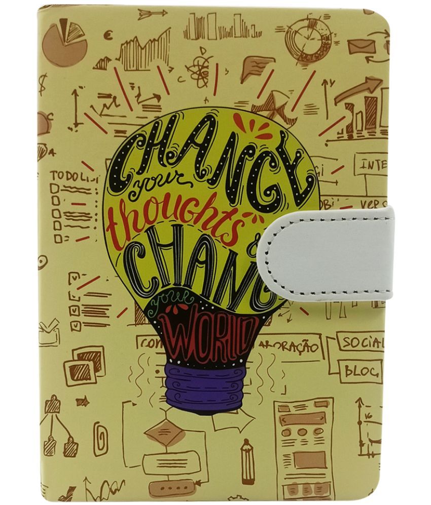 Chance Thought Journal with Magnetic Buckle Mini Notebook Diary 144 Pages