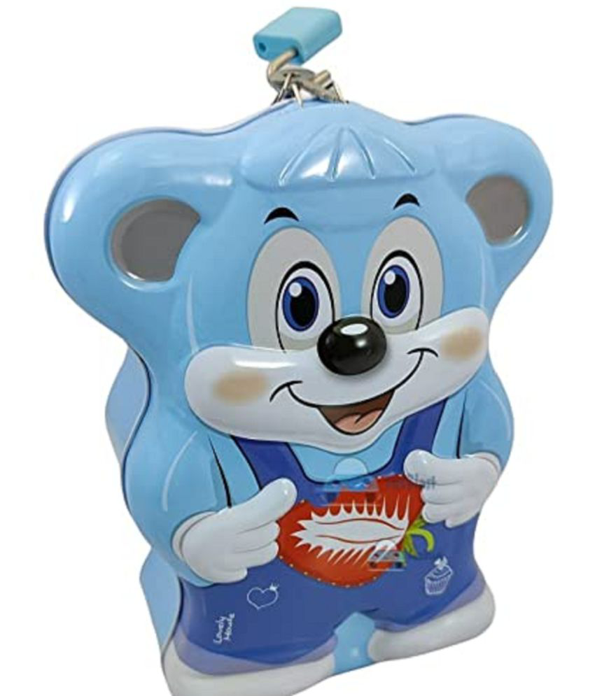 FunBlast - Metal Blue Others Piggy Bank ( Pack of 1 )