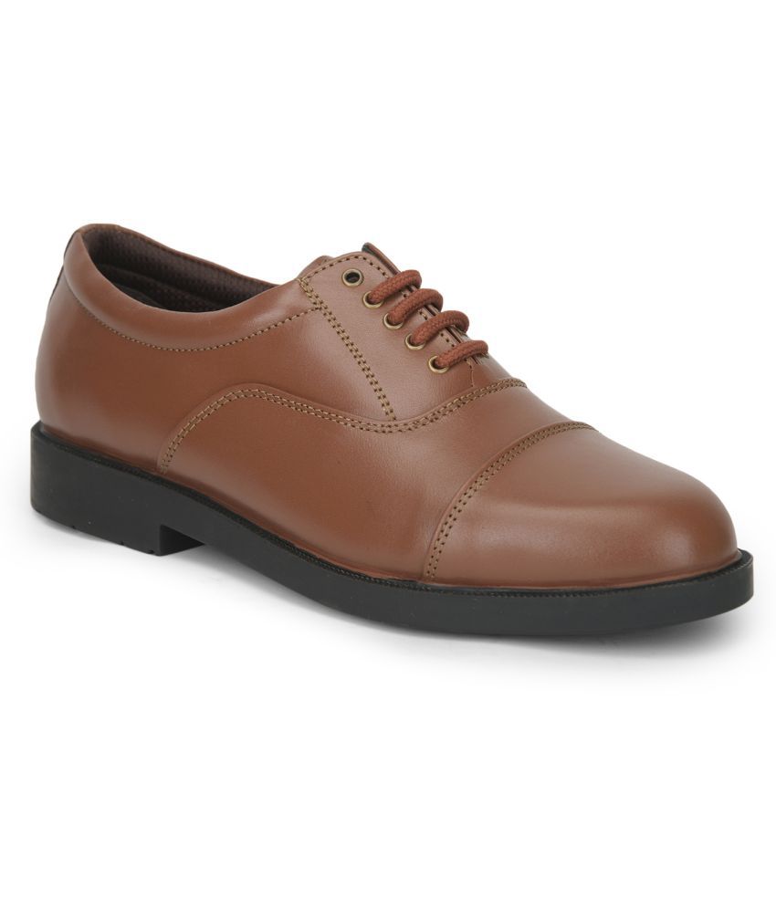     			Liberty - Tan Men's Oxford Formal Shoes