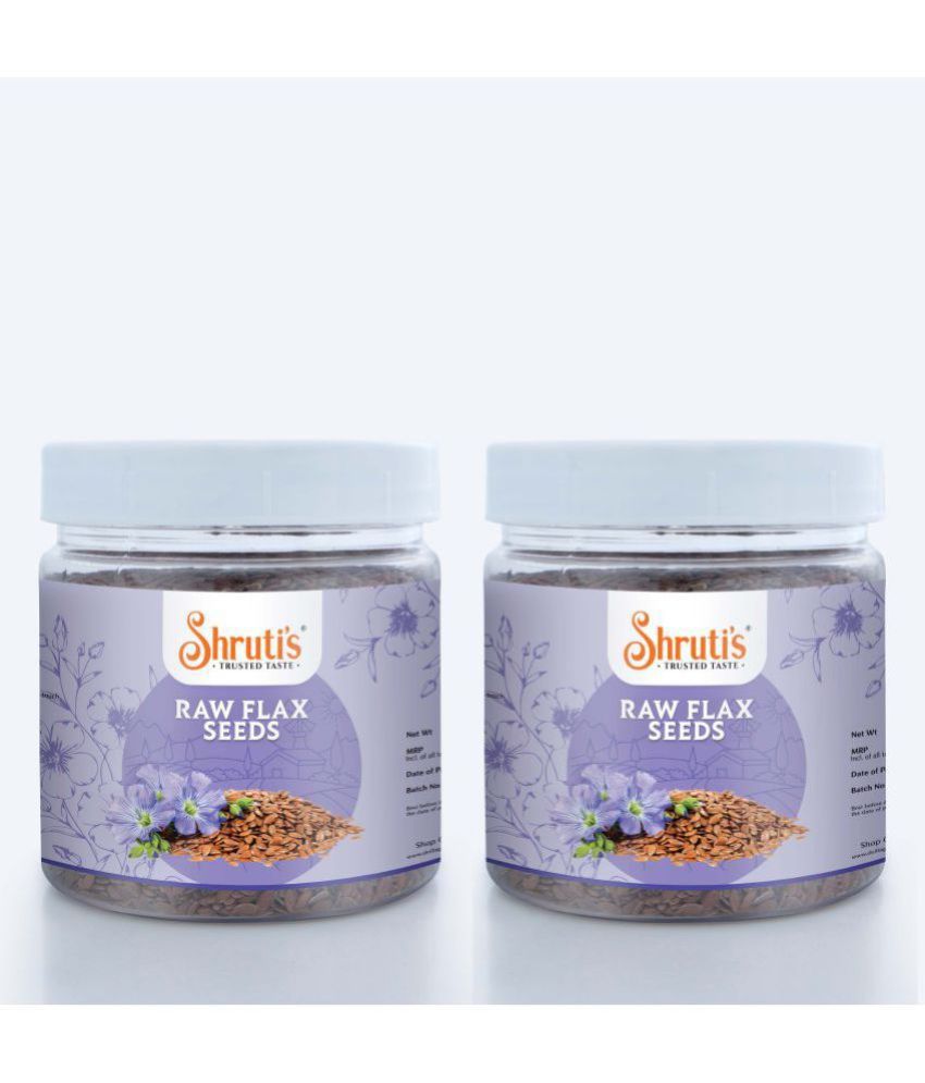 shrutis - Flax Seeds ( Pack of 2 )