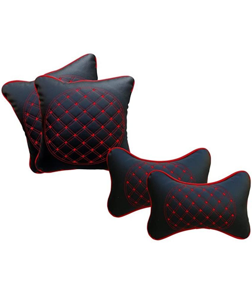     			PENYAN Seat Pillows Set of 4 Black