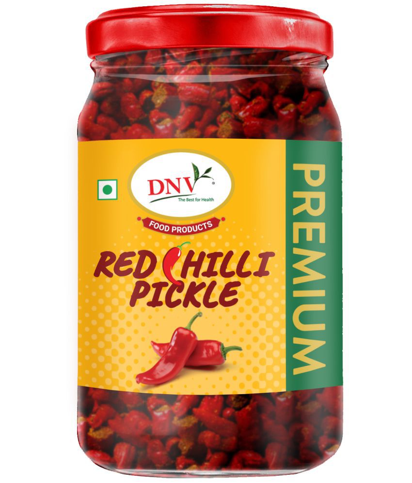 DNV Premium Red Chilli Pickle 400 g Pack of 2