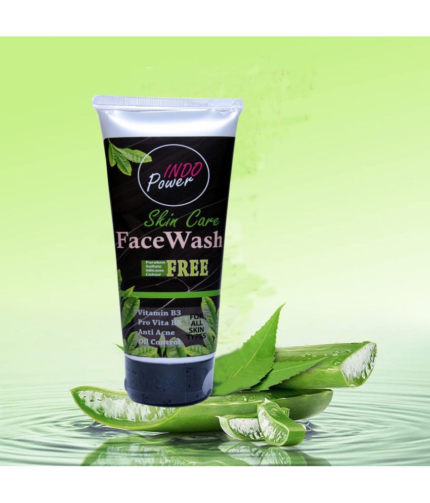 Indo Power Blackheads and Whiteheads Removal Face Wash For All Skin