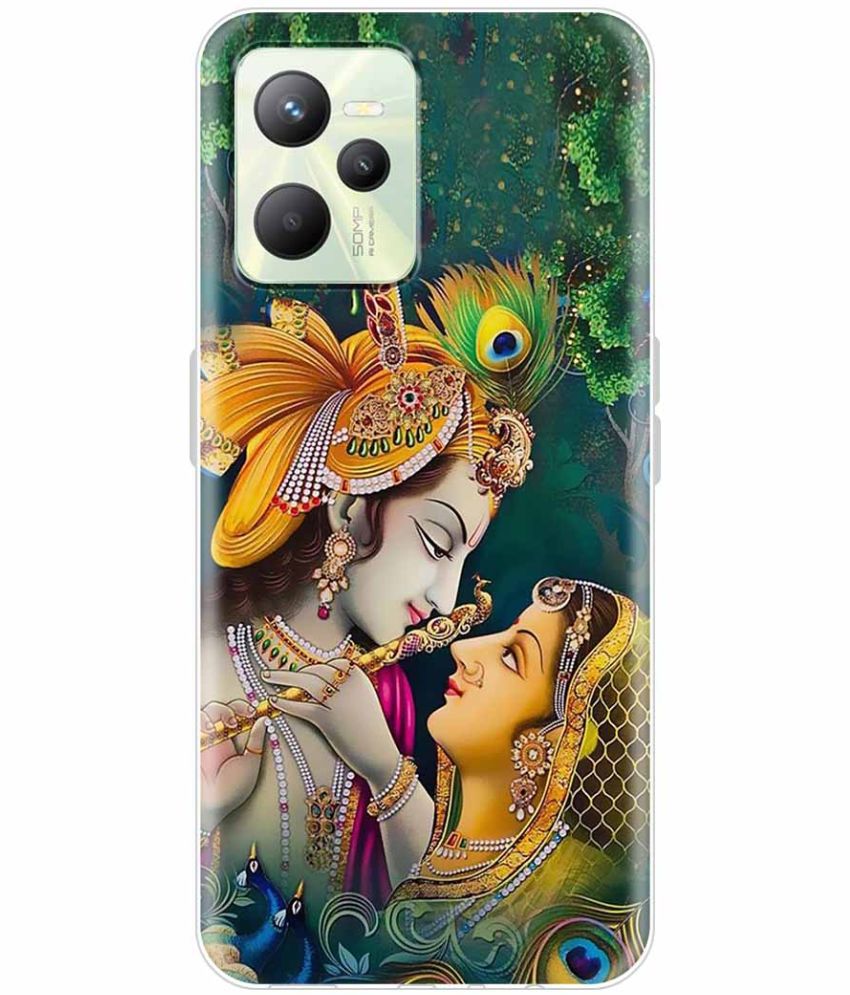    			NBOX - Multicolor Printed Cover Compatible For Realme C35 ( Pack of 1 )
