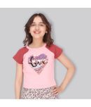 Cutecumber Pack of 1 Girls Cotton Blend Top ( Pink )