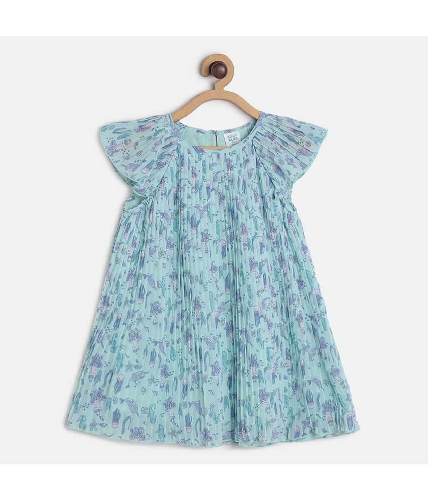     			MINI KLUB - Multicolor Polyester Baby Girl Dress ( Pack of 1 )