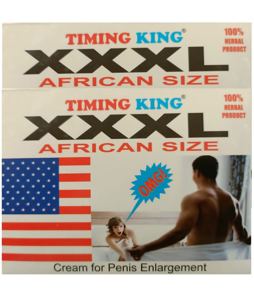     			Timing King XXXL African Size Cream for Penis Enlargement Pack of 2