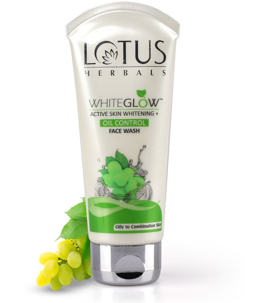 Lotus Herbals Whiteglow Oil Control Face Wash 100g