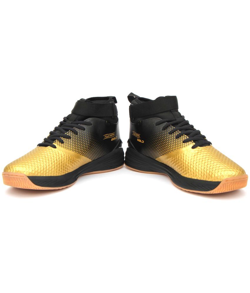     			Nivia TUCANA GOLD Black Basketball Shoes