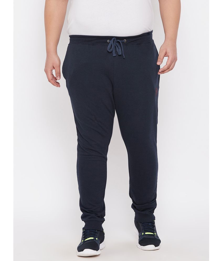     			Ardeur - Navy Cotton Blend Men's Joggers ( Pack of 1 )