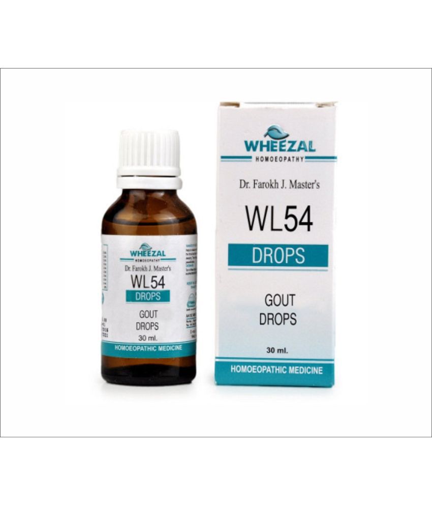     			Wheezal WL-54 Gout Drops (30ml) (PACK OF TWO) Drops 30 ml