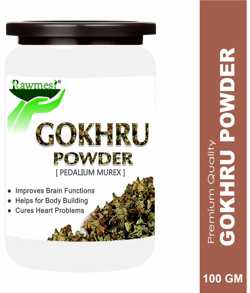     			rawmest 100% Pure Organic Gokhru Powder 100 gm Pack Of 1