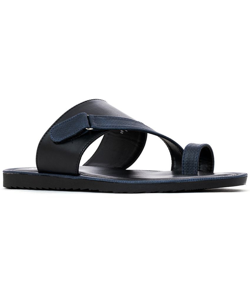     			KHADIM - Navy Men's Sandals