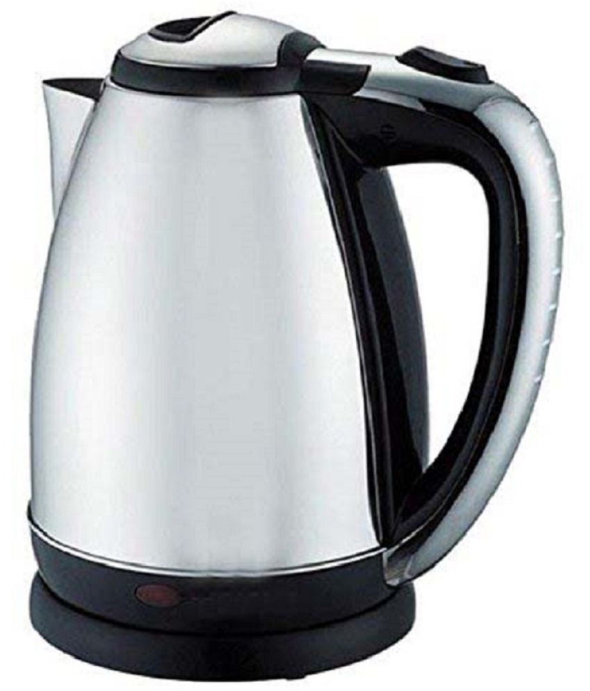     			Rock Light - Silver 2 litres Stainless Steel Multifunctional Kettle