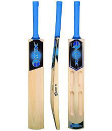 Rmax Blue Tennis Ball Kashmir Willow Cricket Bat with Scoop Design