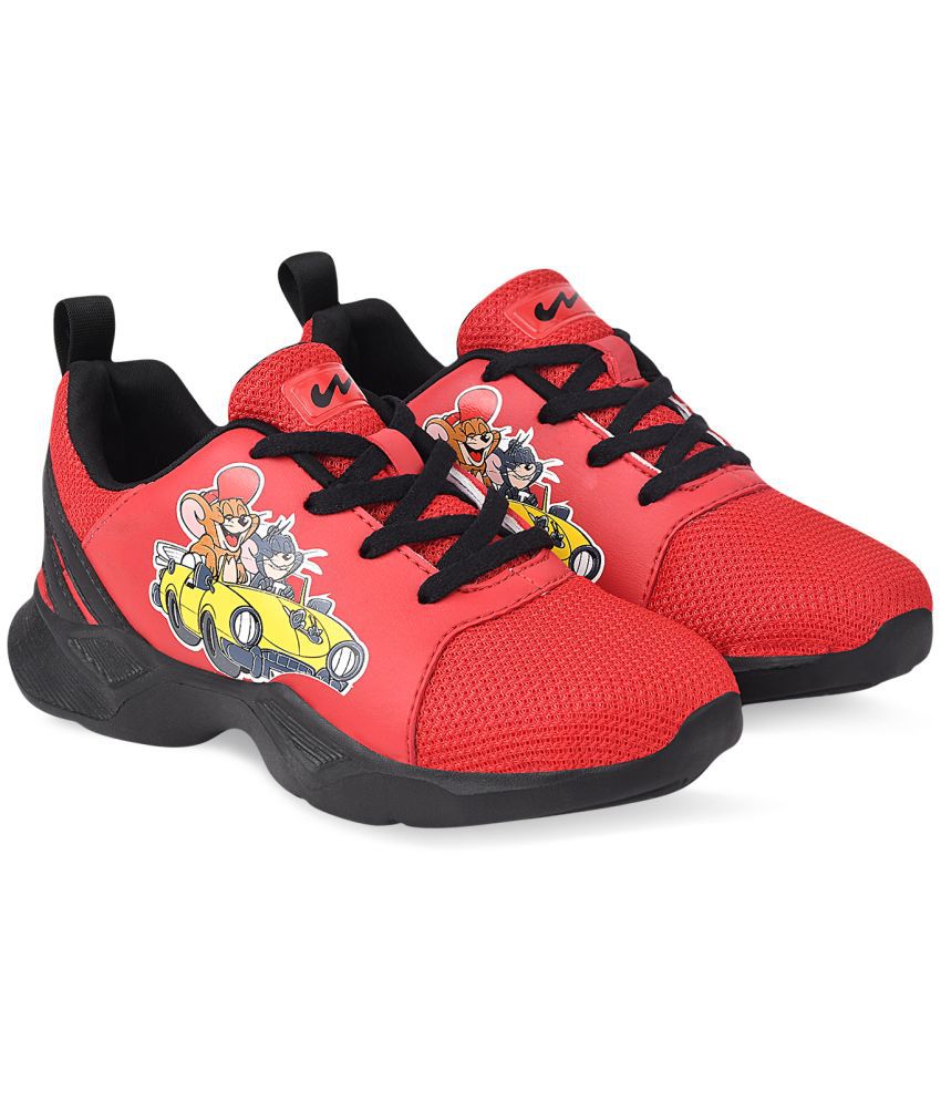     			Campus - Red Boy's Sports Shoes ( 1 Pair )