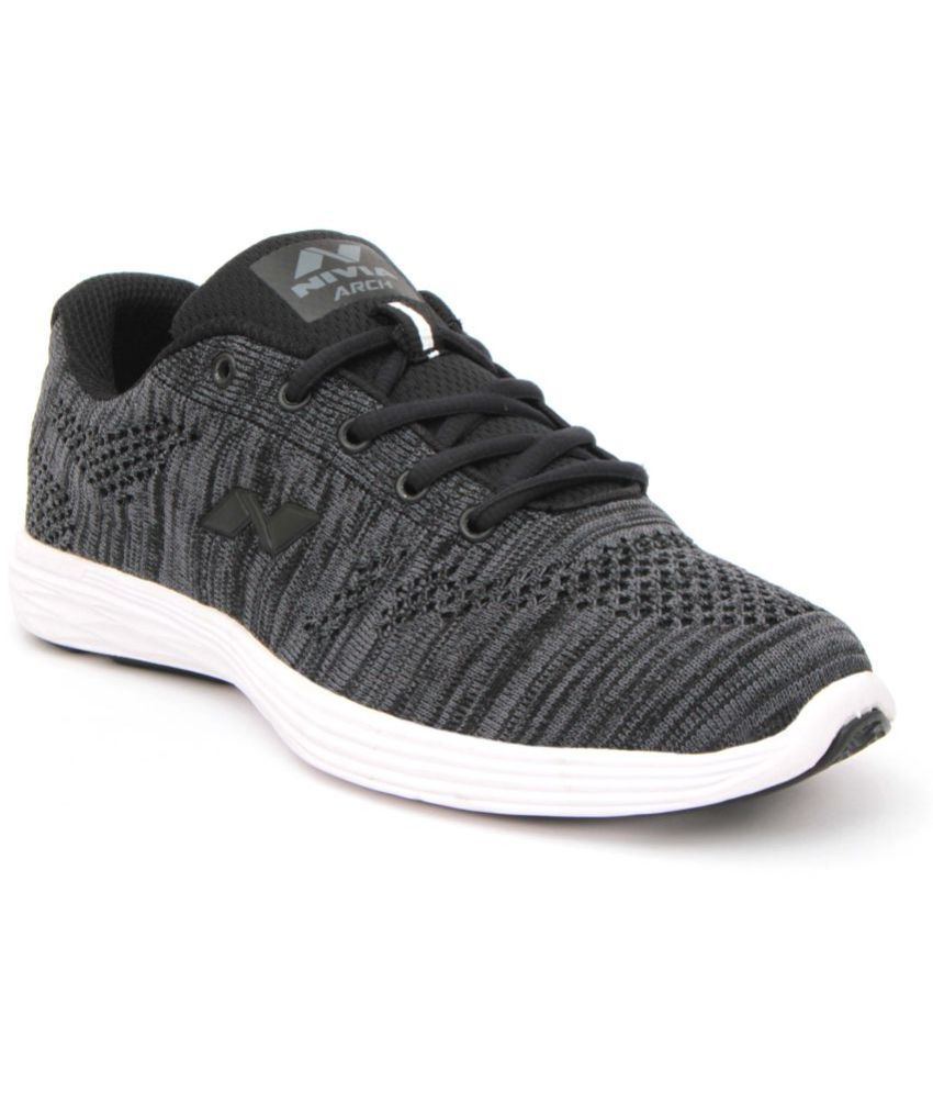     			Nivia - Arch Black Men's Sports Running Shoes