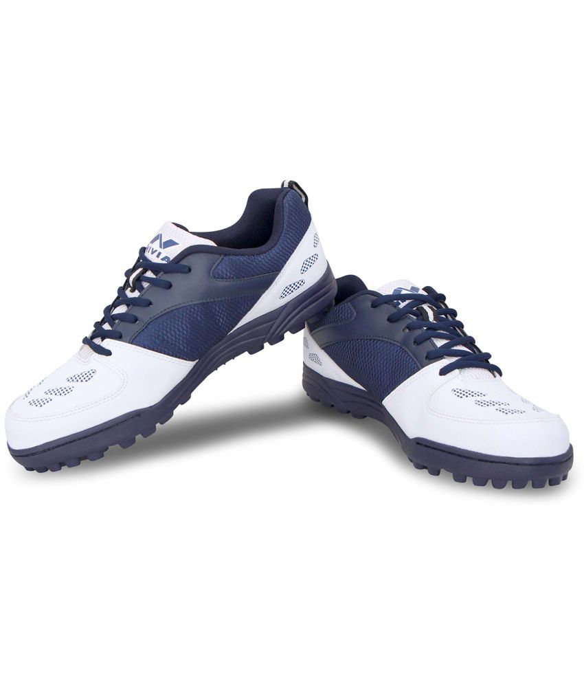 Nivia CARIBEA White Cricket Shoes Buy Nivia CARIBEA White Cricket