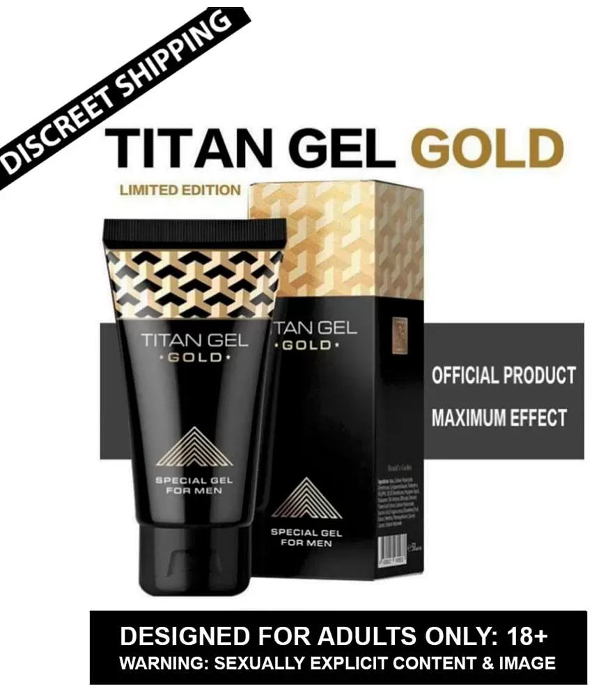 Sex Tantra Titan Gel Gold 50 ml Men Penis Enlargement ml Pack Of 1