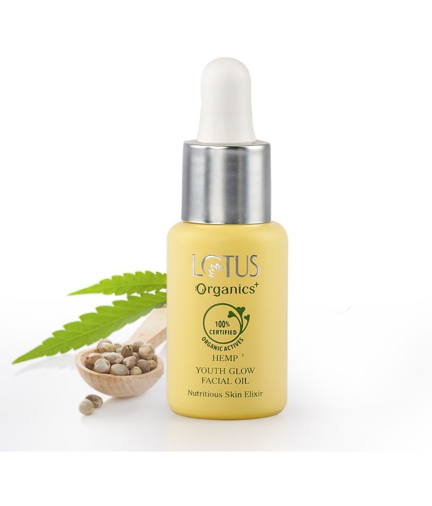     			Lotus Organics+ Youth Glow Facial Oil, Moisturising & Nourishing, For All Skin Types, 15ml