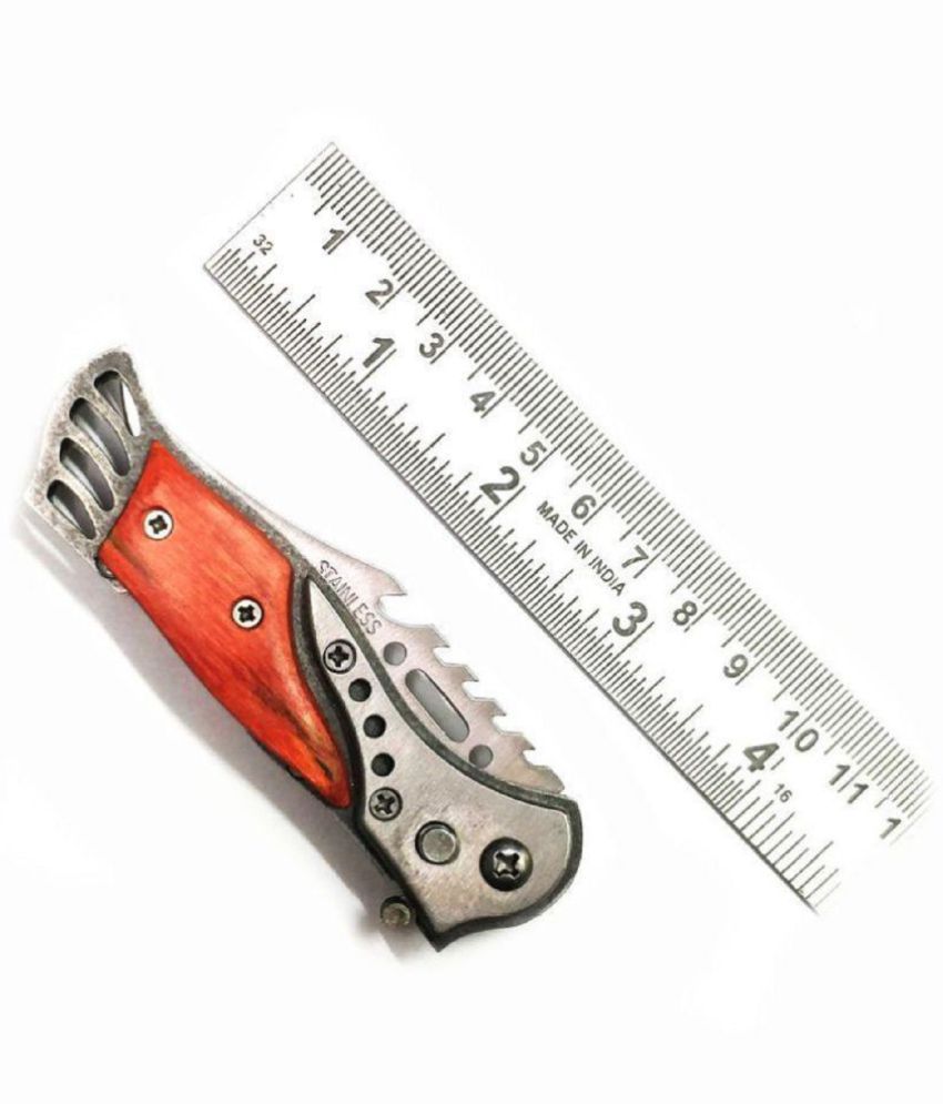 Rangwell - Multicolor Stainless Steel Utility Knife ( Pack of 1 )