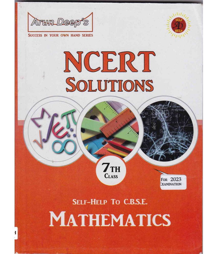 Ncert Solutions Mathematics Cbse Class Vii Buy Ncert Solutions